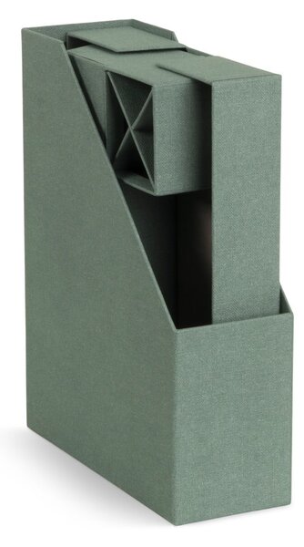 Kartonové organizéry v sadě 4 ks Hugo Canvas Paper Laminate – Bigso