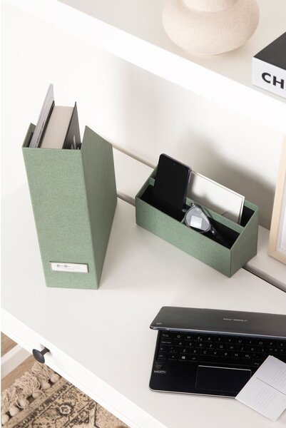 Kartonové organizéry v sadě 4 ks Hugo Canvas Paper Laminate – Bigso