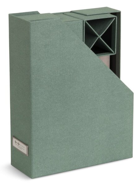 Kartonové organizéry v sadě 4 ks Hugo Canvas Paper Laminate – Bigso