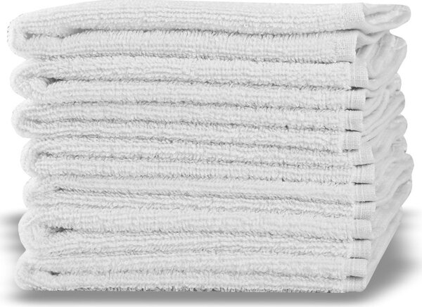 Ručník bavlněný 30x30 cm bílý EMI