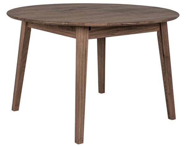-25 % Dny MOMENTI– Nordic Living Hnědý dubový rozkládací jídelní stůl Meta 118 x 118/158 cm