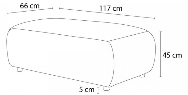 Zelená podnožka Jeanne – Bobochic Paris