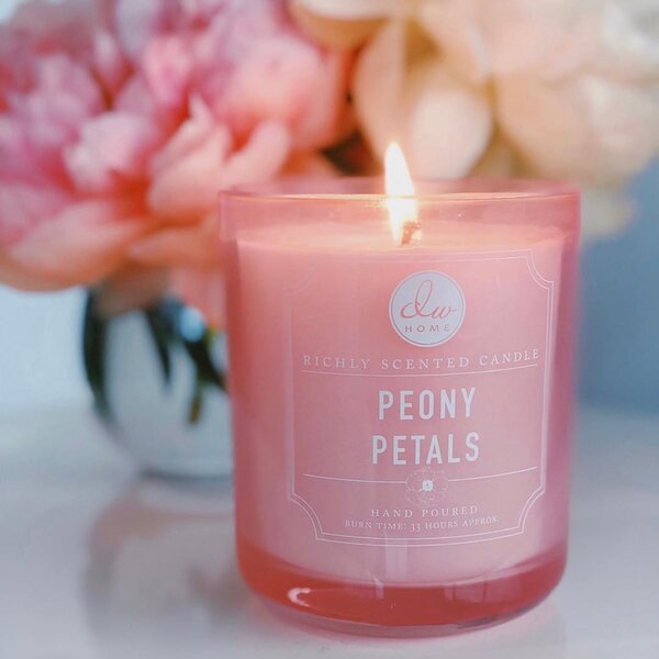 DW HOME Peony Petals Vonná svíčka, 275 g