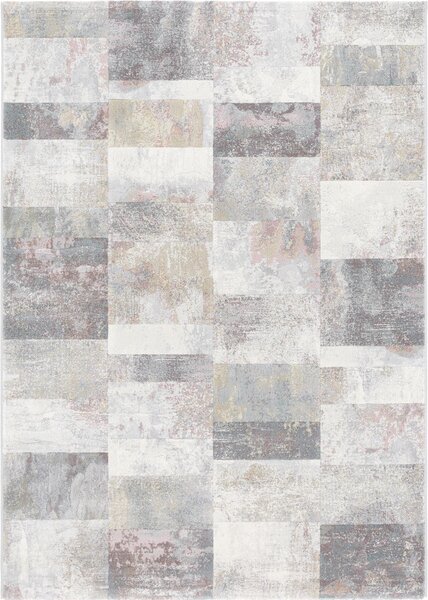 Moderní kusový koberec Ragolle Argentum 63440 4747 šedý krémový Rozměr: 80x150 cm