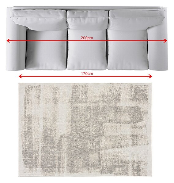 Koberec Abstract Gray II 120x170 cm