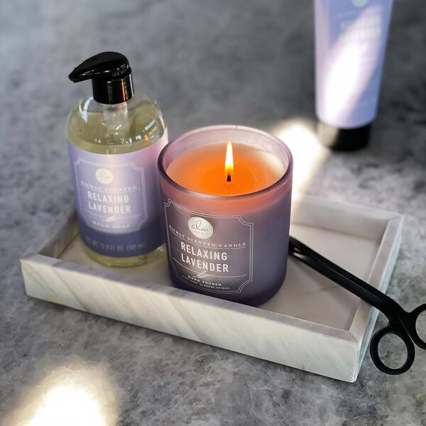 DW HOME Relaxing Lavender Vonná svíčka ve skle