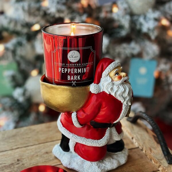 DW HOME Peppermint Bark Vonná svíčka ve skle, 244 g