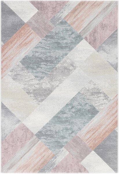 Moderní kusový koberec Ragolle Argentum 63484 3747 Geometrický vícebarevný Rozměr: 160x230 cm