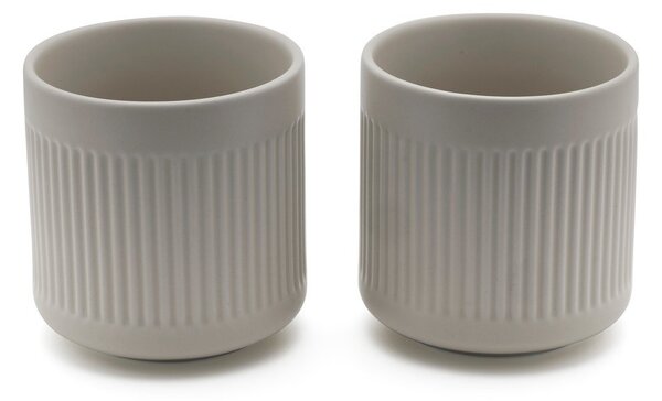 Šedé porcelánové šálky v sadě 2 ks 300 ml Skagen – Bredemeijer