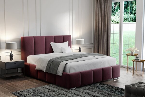 Postel MODEL 09 120x200 fialová - MAGIC VELVET 2202