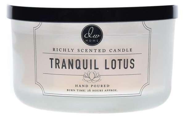 DW HOME Tranquil Lotus Vonná svíčka ve skle