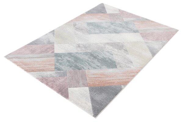 Moderní kusový koberec Ragolle Argentum 63484 3747 Geometrický vícebarevný Rozměr: 160x230 cm