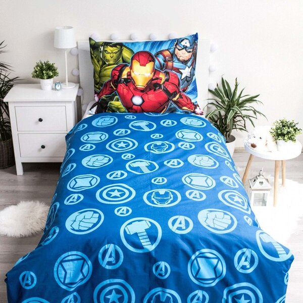 Povlečení Avengers Brands 02 140x200, 70x90 cm