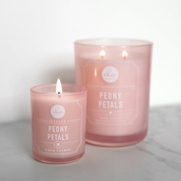 DW HOME Peony Petals Vonná svíčka, 425 g