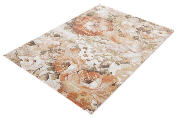 Moderní kusový koberec Ragolle Argentum 63377 9248 Květy béžový Rozměr: 120x170 cm