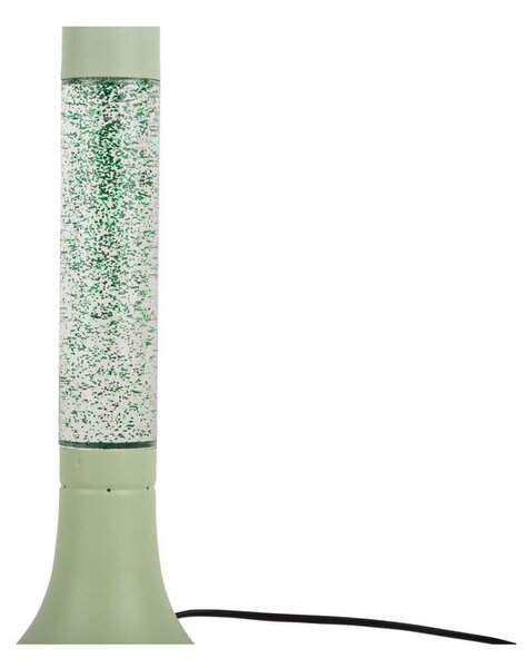 Zelená stolní lampa se skleněným stínidlem (výška 37,5 cm) Astro Glittler – Leitmotiv