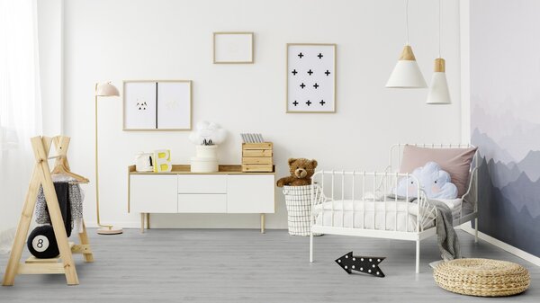 Vinylová podlaha Tarkett Starfloor Click Solid 55 - Scandinavian Oak Medium Grey 36021104