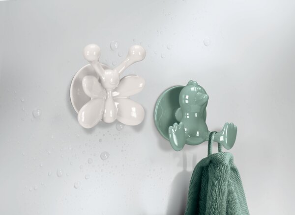 Kleine Wolke Jolly Hooks věšák na ručník bílá 8052100887