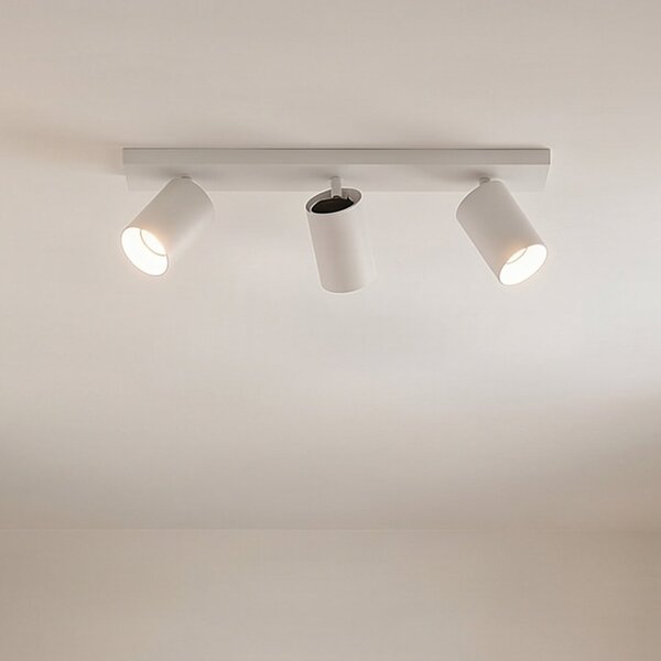 Stropní lampa Arcchio, Brinja, stmívatelné, Bílá, Chodba, Hliník, Moderní