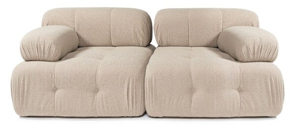 Hanah Home Dvoumístná modulární pohovka Doblo 210 cm broskvová