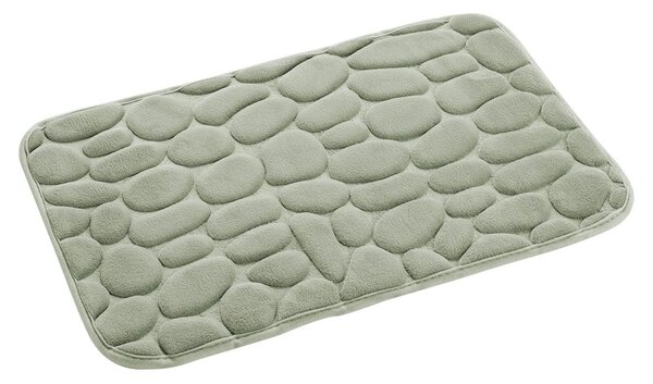 Zelená koupelnová předložka 50x80 cm Ricochet – douceur d'intérieur