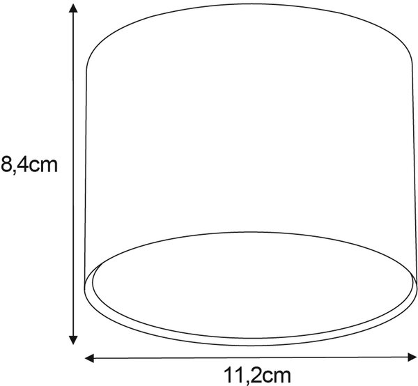 Kaja Horn stropní světlo 1x10 W bílá K-5133