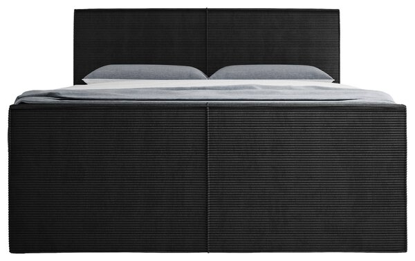 POSTEL BOXSPRING, 160/200 cm, černá Livetastic - Postele s úložným prostorem, Online Only