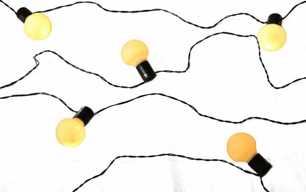 Party osvětlení pro venkovní použití, 20 LED, teple bílá