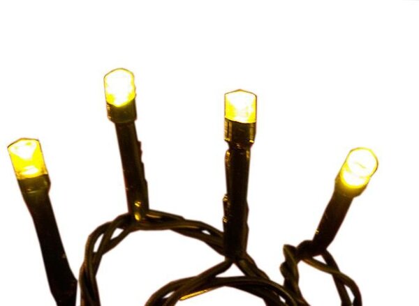 Vánoční LED řetěz 18 m, 200 LED, teple bílý