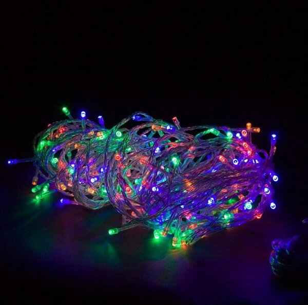 VOLTRONIC Vánoční řetěz 40 m, 400 LED, barevný