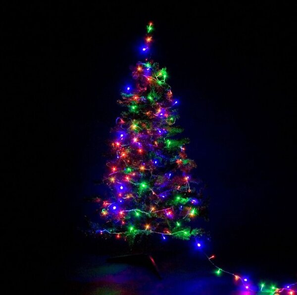 VOLTRONIC Vánoční řetěz 40 m, 400 LED, barevný
