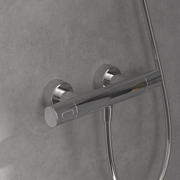 Villeroy & Boch Universal Taps & Fittings sprchová baterie nastěnná s termostatem chrom TVS00001700061