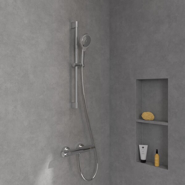 Villeroy & Boch Universal Taps & Fittings sprchová baterie nastěnná s termostatem chrom TVS00001700061