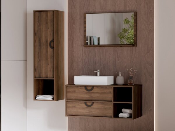 Koupelnový nábytek Gewiro, Barva: ořech warmia, Sifon k umyvadlu: ne, Umyvadlo: ne, Baterie: ne 5903211461187