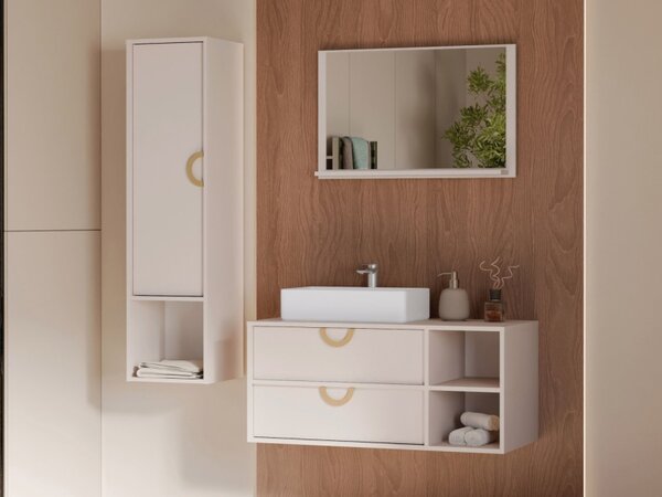 Koupelnový nábytek Gewiro, Barva: ořech warmia, Sifon k umyvadlu: ne, Umyvadlo: ne, Baterie: ne 5903211461187