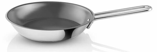 Eva Trio Laser Titanium Nerezová pánev 20 cm, laserem vázaný titanový povrch, bez PFAS, na indukci, pro kovové náčiní, Eva Solo