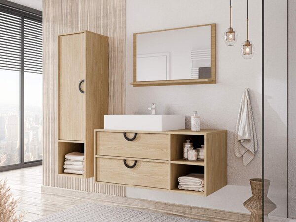 Koupelnový nábytek Gewiro, Barva: ořech warmia, Sifon k umyvadlu: ne, Umyvadlo: ne, Baterie: ne 5903211461187