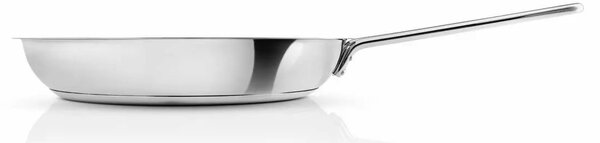 Eva Trio Laser Titanium Nerezová pánev 24 cm, integrovaný povrch Slip-Let, bez PFAS, na indukci, do trouby do 300 °C, Eva Solo