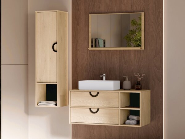 Koupelnový nábytek Gewiro, Barva: ořech warmia, Sifon k umyvadlu: ne, Umyvadlo: ne, Baterie: ne 5903211461187