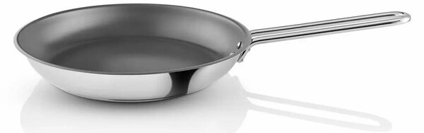 Eva Trio Laser Titanium Nerezová pánev 24 cm, integrovaný povrch Slip-Let, bez PFAS, na indukci, do trouby do 300 °C, Eva Solo