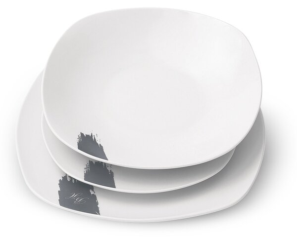 Jídelní sada talířů porcelánová 18 ks