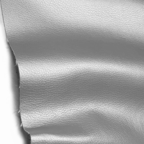 Ekokůže SOFT koženka v metráži, 380 g/m², šíře 145 cm, silver, glazovaná