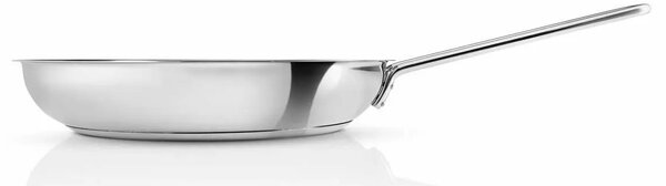 Eva Trio Laser Titanium Pánev 28 cm, 90% recyklovaná nerezová ocel, sendvičové dno, titanový povrch bez PFAS, na indukci, Eva Solo