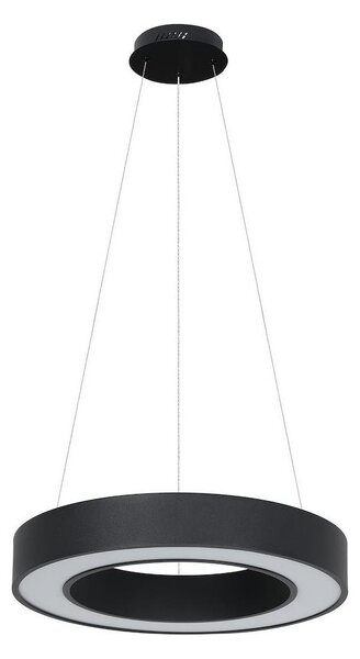 LED Lustr na lanku UNION LED/40W/230V 3000/4000/6500K pr. 40 cm černá