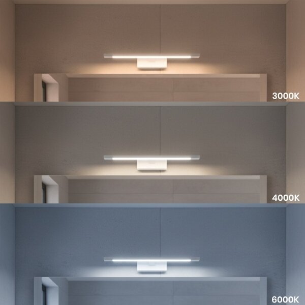 LED Koup. osvětlení zrcadla KLIMT LED/8W/230V 3000/4000/6000K 40 cm IP44 bílá