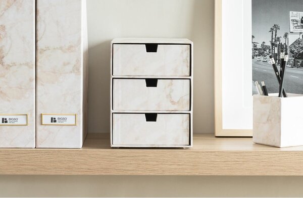 Kartonový organizér zásuvkový Ingrid Paper Laminate – Bigso