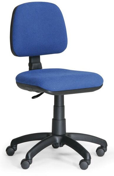 Pracovní židle Milano bez područek, modrá