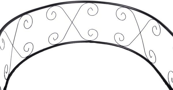 Vchodová oblouková pergola, oblouk na růže