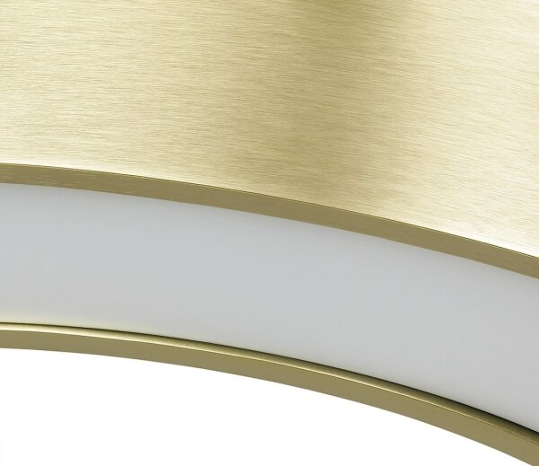 LED Lustr na lanku UNION LED/40W/230V 3000/4000/6500K pr. 40 cm zlatá