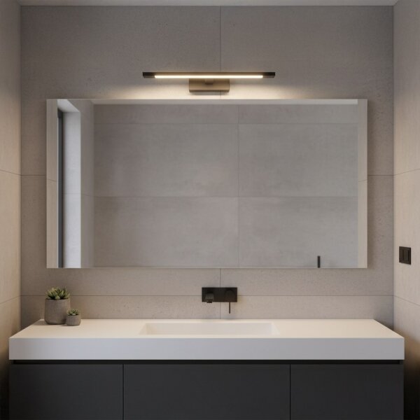 LED Koup. osvětlení zrcadla KLIMT LED/8W/230V 3000/4000/6000K 40 cm IP44 černá